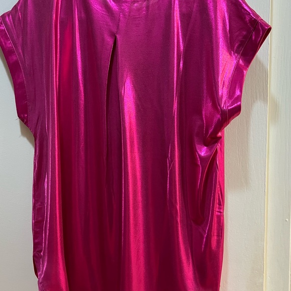 NWT 💖 Jodifl Shimmering Holiday Pink Women's Top - Picture 4 of 4